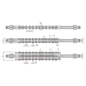 kedja för bilparkering