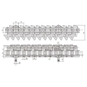 kedja för torkrum för tryckjärn