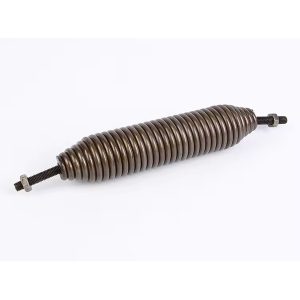 justerbar förlängningsfjäder för krok i rostfritt stål