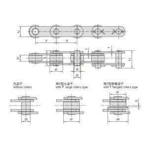 transportörkedja i z-serien