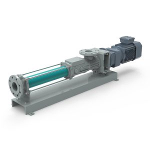 horisontell direktkopplad skruvpump