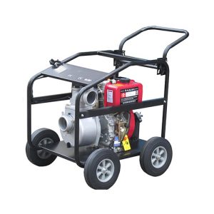 Bärbar vattenpump med dieselmotor