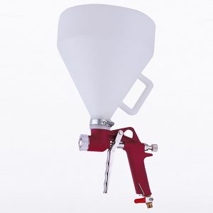 sprutpistol för textur med luftbehållare