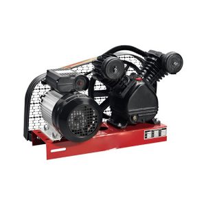 Luftkompressor med bottenplatta