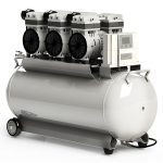 dental elektrisk oljefri luftkompressor