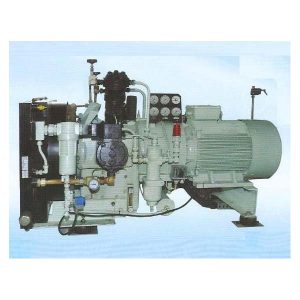 Luftkompressor med högtryckskolv