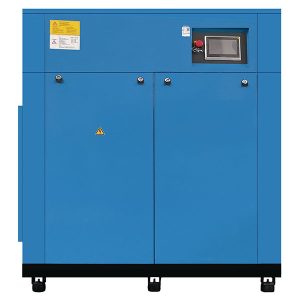 Tvåstegs skruvluftkompressor med PM-frekvensomvandling