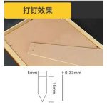 pneumatisk spikmaskin för inramning av bilder