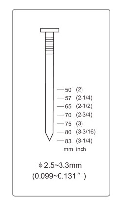 pneumatic siding coil nailer