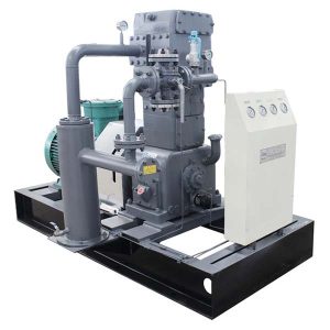 Kompressor för lossning av propen