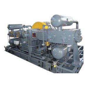 skidmonterad kolvkompressor