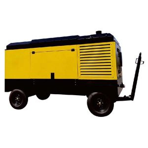 bogserbar dieselkompressor med roterande skruv