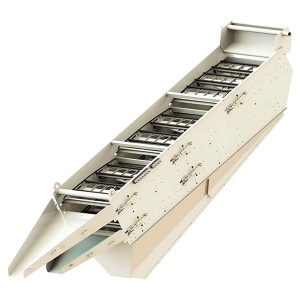 högfrekvent vibrerande skärm