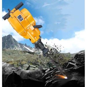 Förbränningsdriven bergborrmaskin