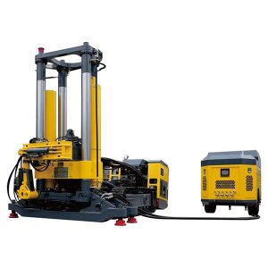 borrigg med måttligt lutande höjning