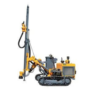 Borrigg för sänkhammarborrning med öppen gruva