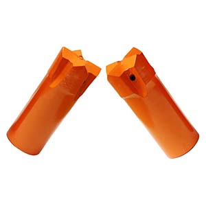 Jämförelse mellan koniska korsborrkronor och andra bergborrkronor