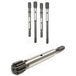 Adapter för bergborrskaft, kompatibel med Secoma