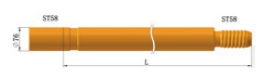ST58-D76-ST58 borrrör