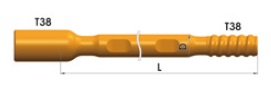 T38-Rund39-T38 MF-stång