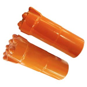 T60-gängad borr med infälld mitt och återdragningsknapp